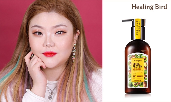 힐링버드, 뷰티 크리에이터 홀리와 ‘울트라 프로틴 헤어오일’ 특별판매 오픈 1분만에 전량 완판