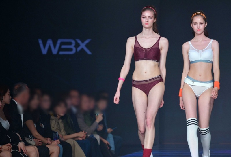 2019 엠코르셋 란제리 패션쇼. (사진=엠코르셋)