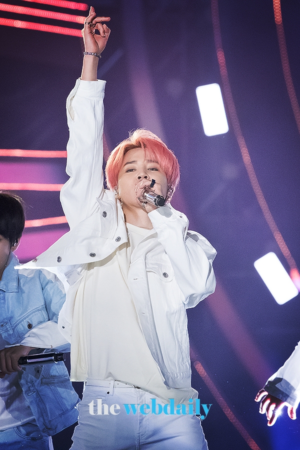 방탄소년단(BTS) 지민, SBS 슈퍼콘서트 in 광주 행사 현장