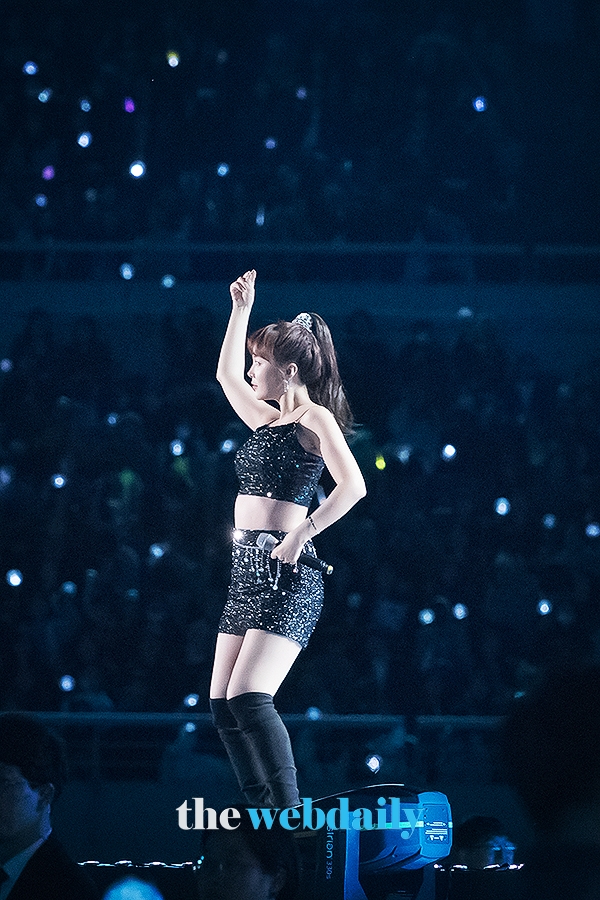 홍진영, SBS 슈퍼콘서트 in 광주 행사 현장