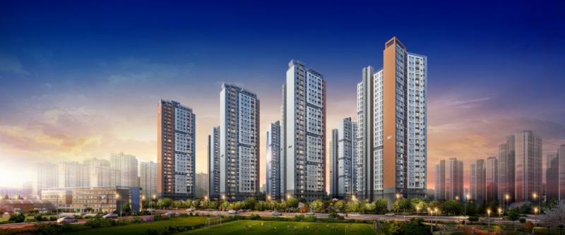 디오션시티 더샵 투시도.(사진=포스코건설)