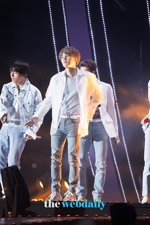 방탄소년단(BTS) 슈가, SBS 슈퍼콘서트 in 광주 행사 현장