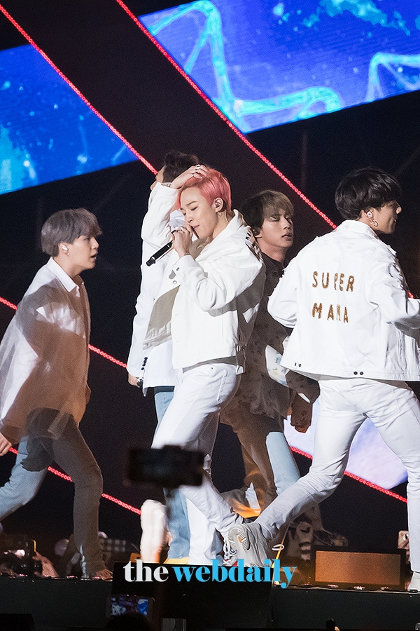 방탄소년단(BTS) 지민, SBS 슈퍼콘서트 in 광주 행사 현장