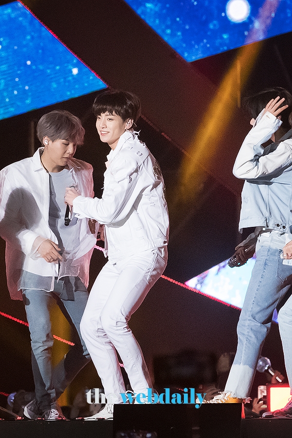 방탄소년단(BTS) 정국, SBS 슈퍼콘서트 in 광주 행사 현장