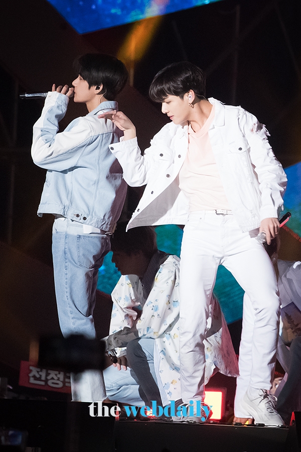 방탄소년단(BTS) 정국, SBS 슈퍼콘서트 in 광주 행사 현장