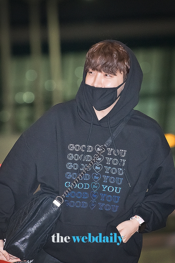 방탄소년단(BTS) 제이홉, 인천국제공항 출국 현장