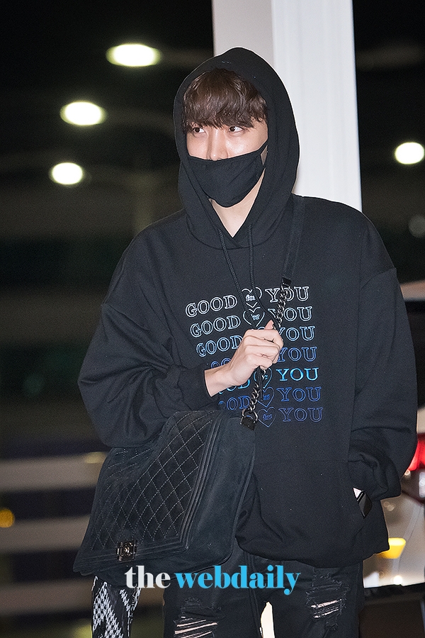방탄소년단(BTS) 제이홉, 인천국제공항 출국 현장
