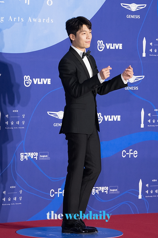 위하준, '제55회 백상예술대상' 레드카펫 행사 현장