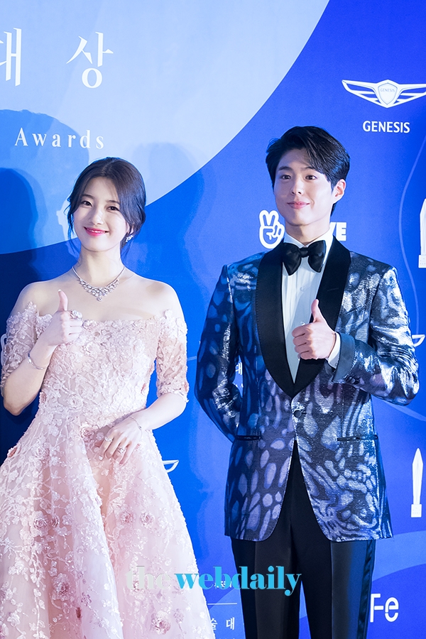 수지-박보검, '제55회 백상예술대상' 레드카펫 행사 현장