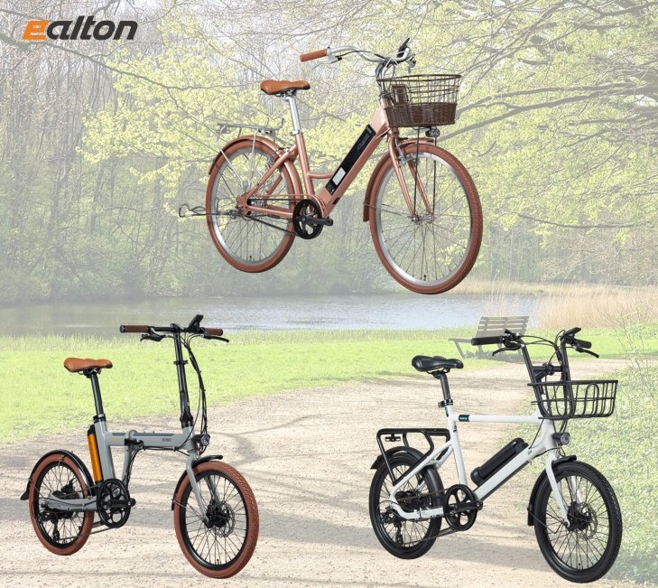 어버이날 전기자전거 이미지. (사진=알톤스포츠)