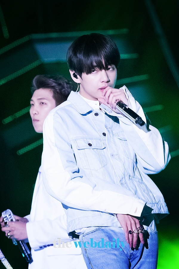 방탄소년단(BTS) 뷔, SBS 슈퍼콘서트 in 광주 행사 현장