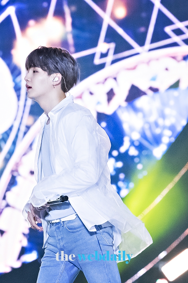 방탄소년단(BTS) 슈가, SBS 슈퍼콘서트 in 광주 행사 현장