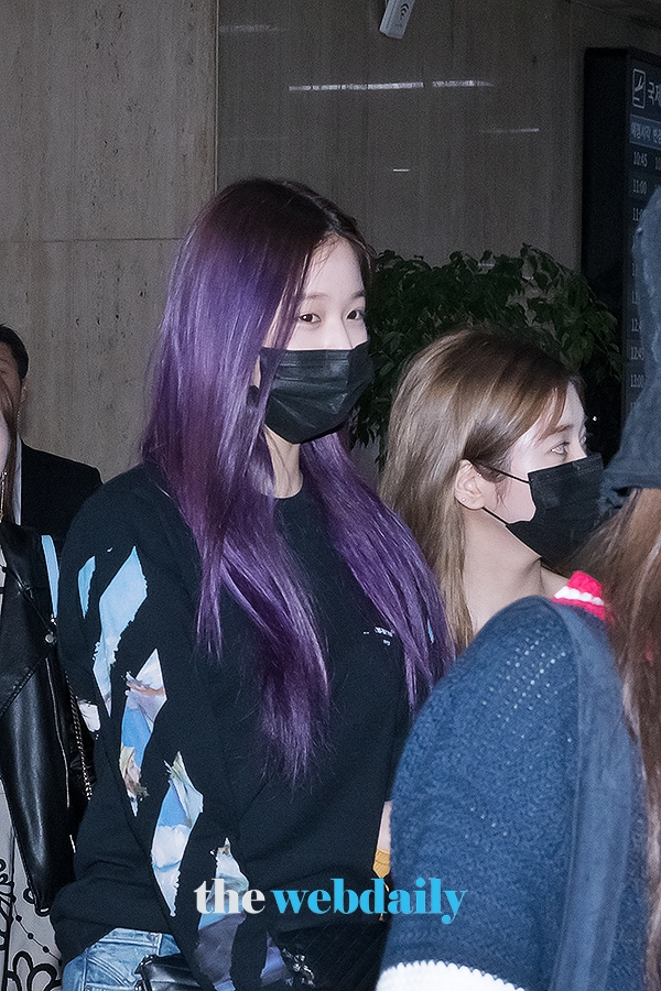 아이즈원(IZONE) 장원영, 김포국제공항 입국 현장