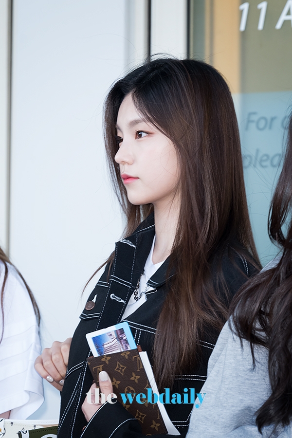 ITZY(있지) 예지, 인천국제공항 출국 현장