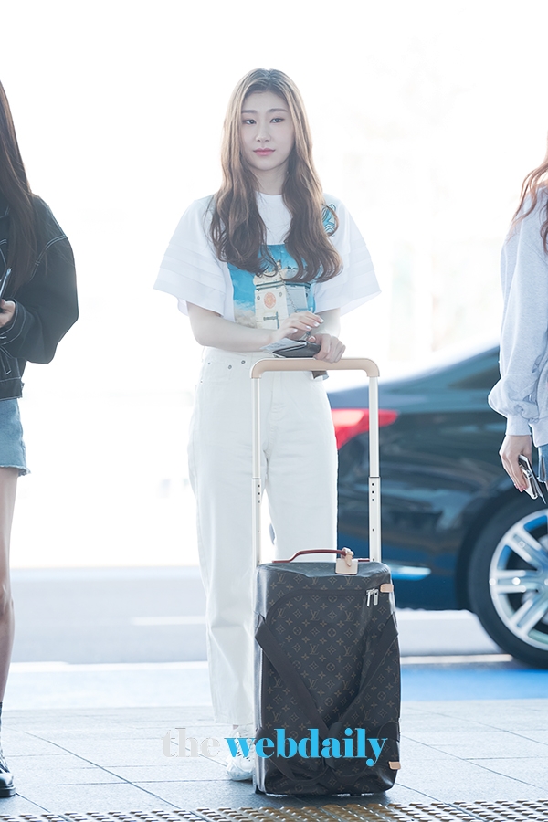 ITZY(있지) 채령, 인천국제공항 출국 현장