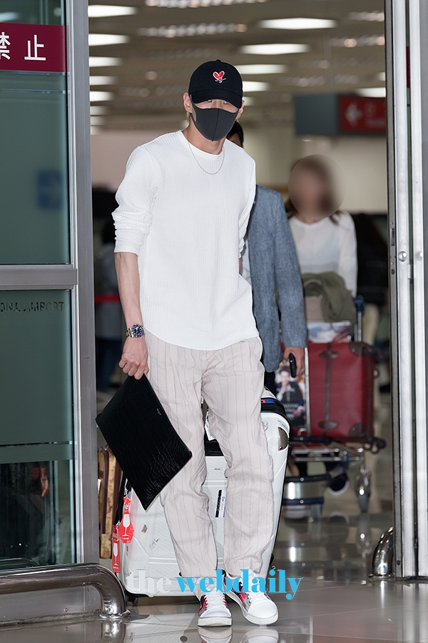 빅스 레오, 김포국제공항 입국 현장
