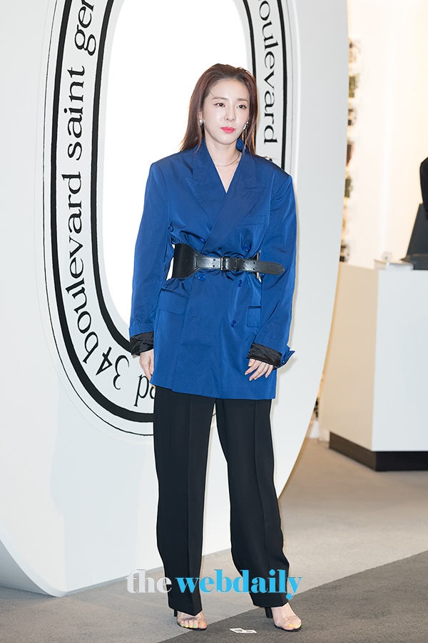 산다라박, 딥티크 포토월 행사 현장