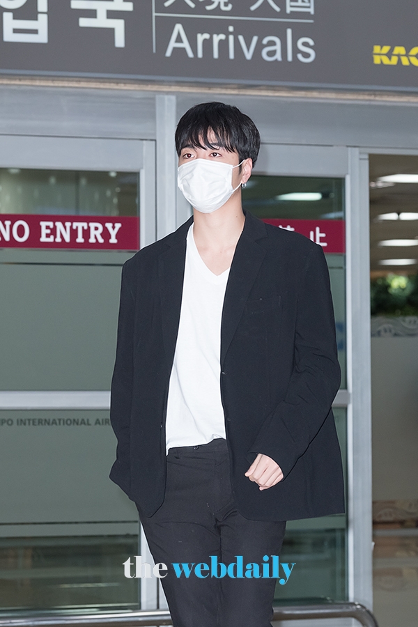 아이콘(iKON) 구준회, 김포국제공항 입국 현장