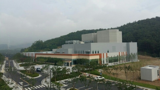 의료용 중입자가속기 치료센터 전경.(사진제공=기장군)