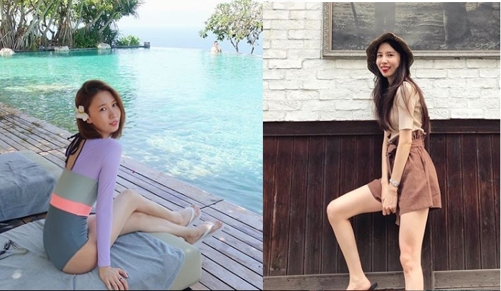 진아름, 일상도 화보일 수밖에...가려지지 않는 완전한 기럭지