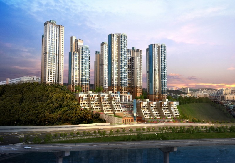 오션 파라곤 조감도.(사진=동양건설산업)