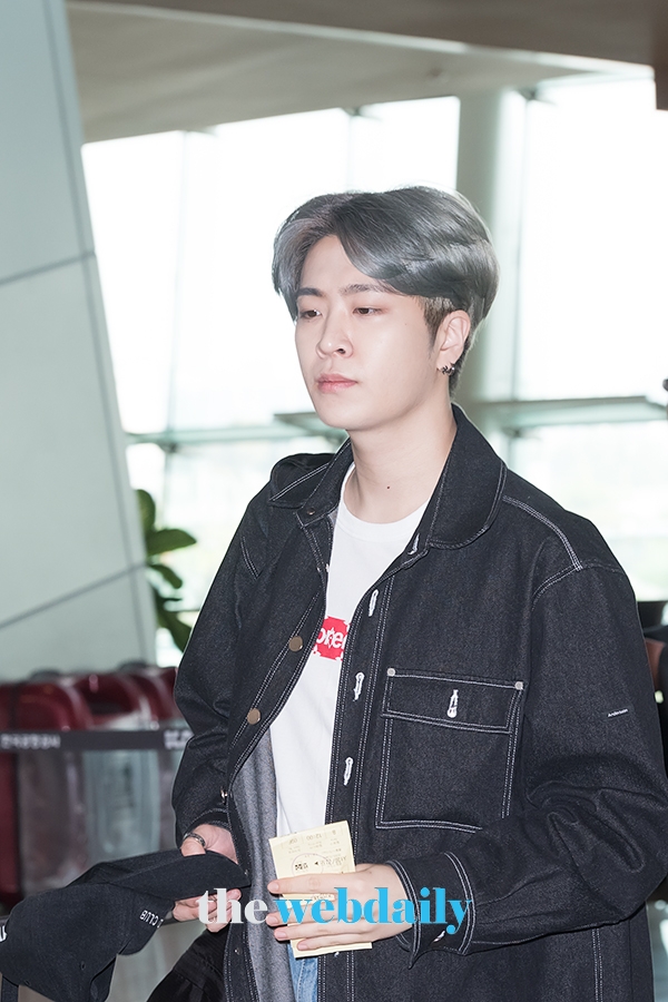 갓세븐(GOT7) 영재, 김포국제공항 국내선 출발 현장