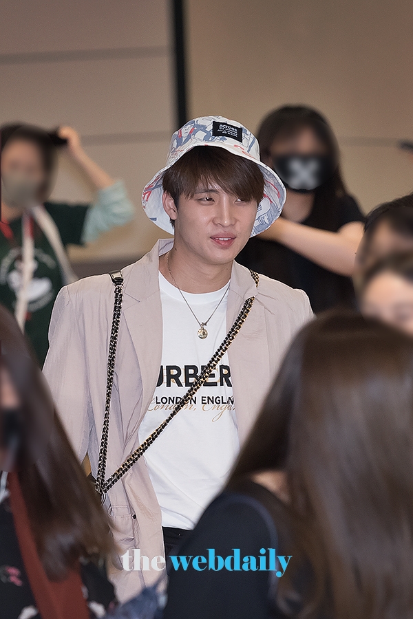 2wish 민(Mean), 인천국제공항 입국 현장