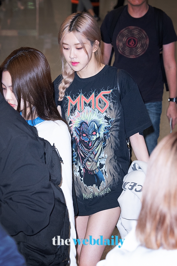 BLACKPINK(블랙핑크) 로제, 인천국제공항 입국 현장