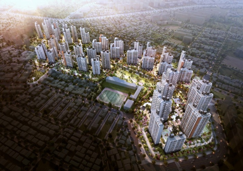 e편한세상 금빛 그랑메종 조감도.(이미지=대림산업)