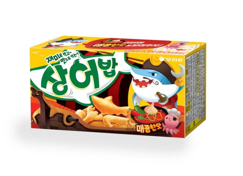 오리온, 신제품 ‘상어밥 매콤한맛’ 출시