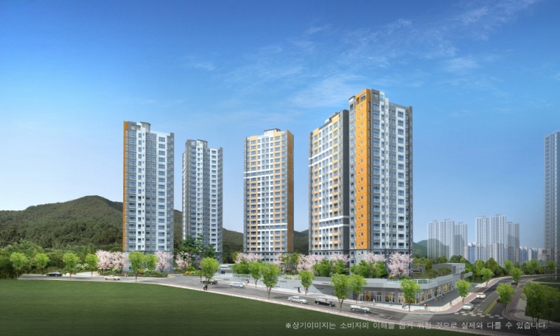 시흥장현 동원로얄듀크 2차 투시도.(이미지=동원개발)