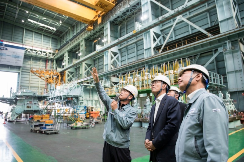 수은 은성수 행장, 지역경제 해법찾아 창원 산업현장 방문