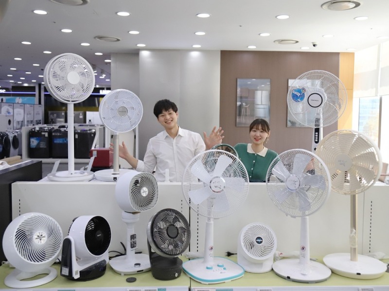 롯데하이마트, 초여름 무더위에 여름가전 매출 증가