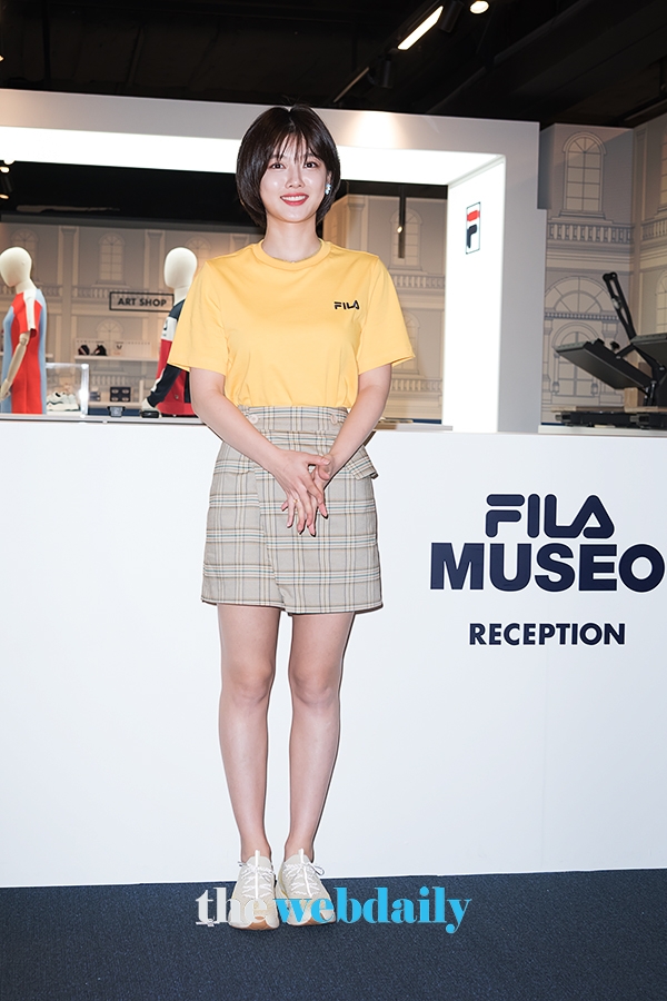 김유정, '휠라 뮤제오:리플레이 1911' 전시 행사 현장