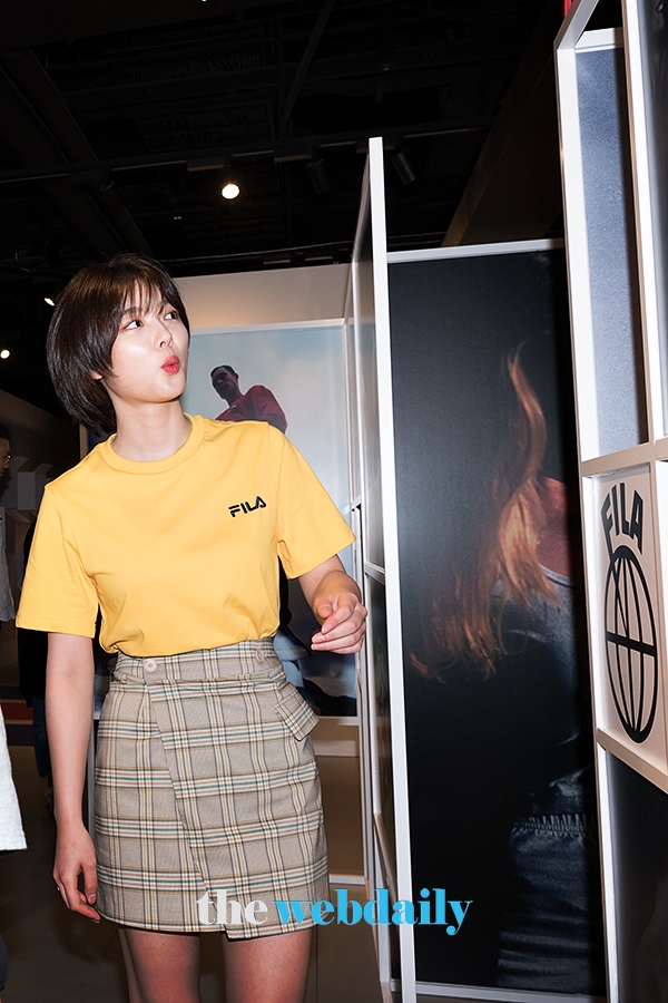 김유정, '휠라 뮤제오:리플레이 1911' 전시 행사 현장