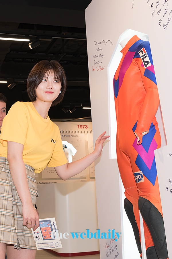 김유정, '휠라 뮤제오:리플레이 1911' 전시 행사 현장