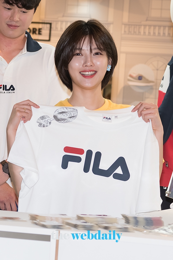 김유정, '휠라 뮤제오:리플레이 1911' 전시 행사 현장