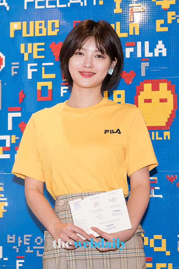 김유정, '휠라 뮤제오:리플레이 1911' 전시 행사 현장