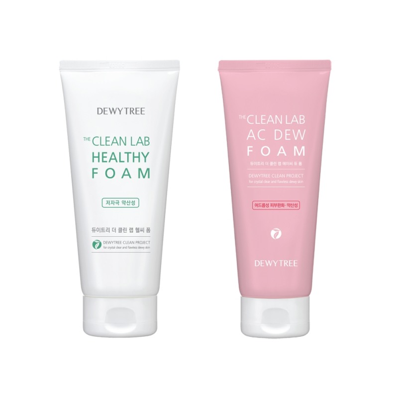 듀이트리, ‘더 클린 랩’ 약산성 클렌징 폼 2종 리뉴얼 출시