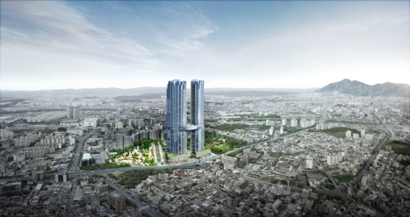 빌리브 트레비체 조감도.(이미지=신세계건설)