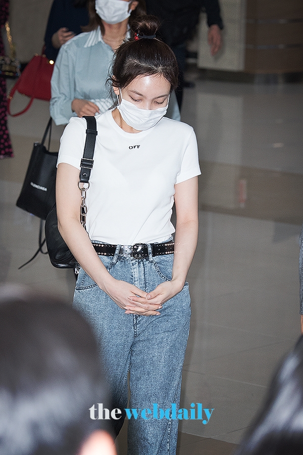 TWICE(트와이스) 나연, 김포국제공항 입국 현장