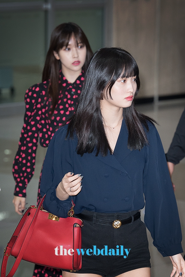 TWICE(트와이스) 미나-모모, 김포국제공항 입국 현장