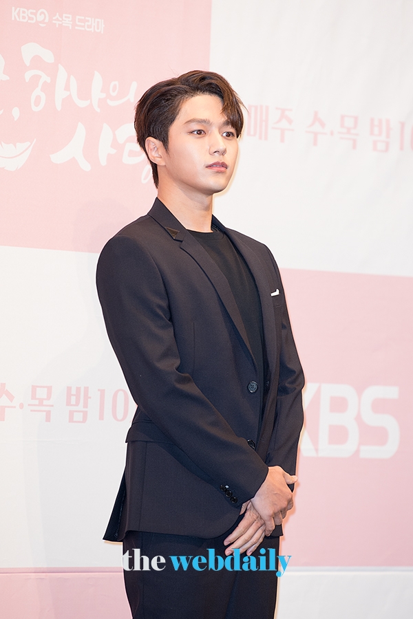 김명수, KBS 2TV 수목드라마 ‘단하나의 사랑’ 제작발표회 현장