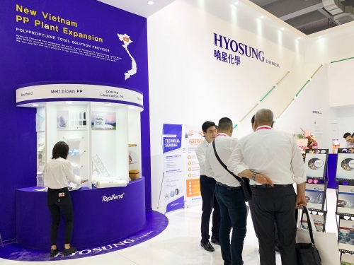 효성화학, 차이나플라스(Chinaplas)서 세계 1등 제품 선봬