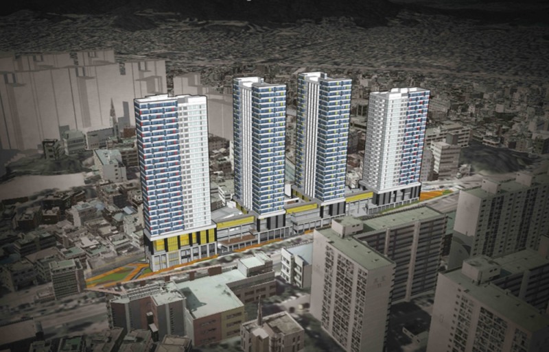 불광역 역세권 청년주택 조감도.(이미지=호반건설)