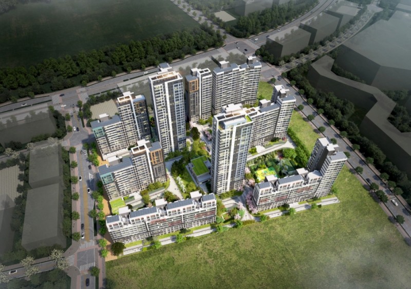 세종 어울림 파밀리에 센트럴 M1블록 조감도. (사진=금호건설)