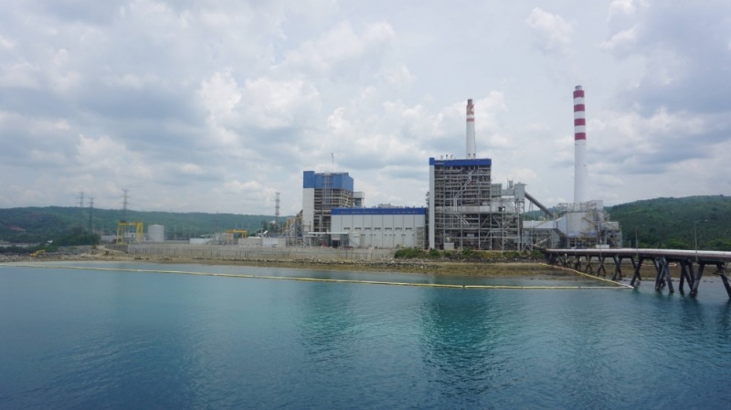 필리핀 산 부에나벤튜라 석탄화력발전소 전경.(사진=대림산업)