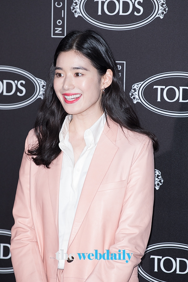 정은채, 토즈(TOD’S) 포토월 행사 현장