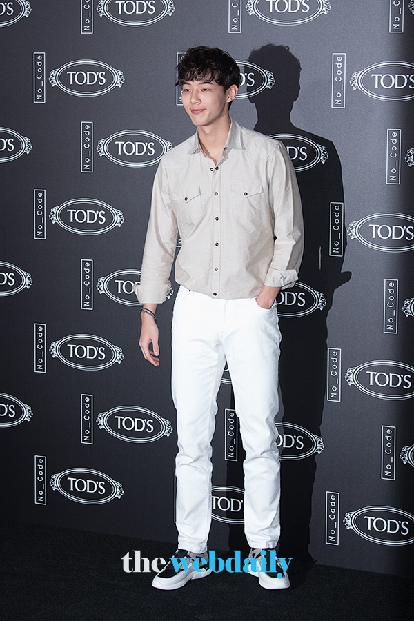 지수, 토즈(TOD’S) 포토월 행사 현장