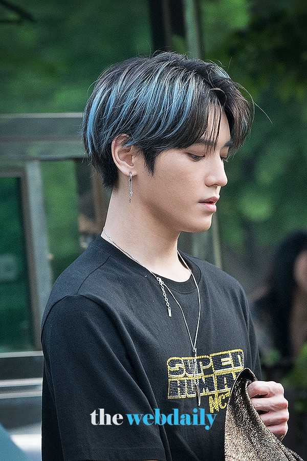 NCT127 태용, KBS 2TV 음악방송 '뮤직뱅크' 출근길